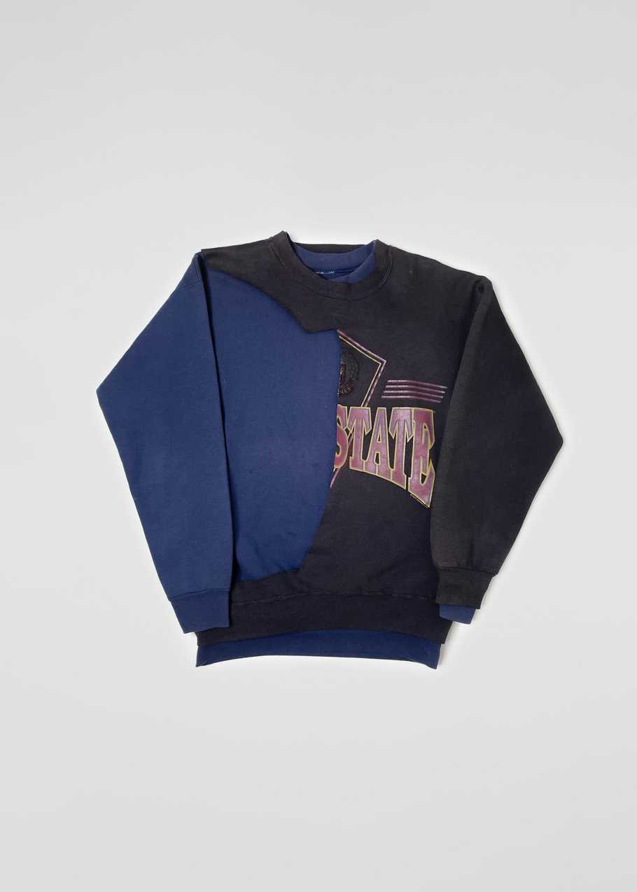 AW2004 Artisanal Line 0 10 Vintage Double Layer Sweatshirt
