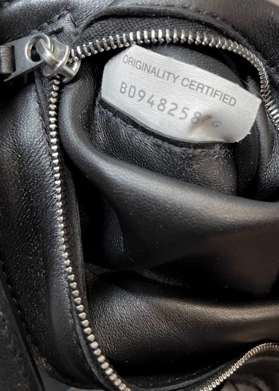 Intrecciato Leather Cassette Bag