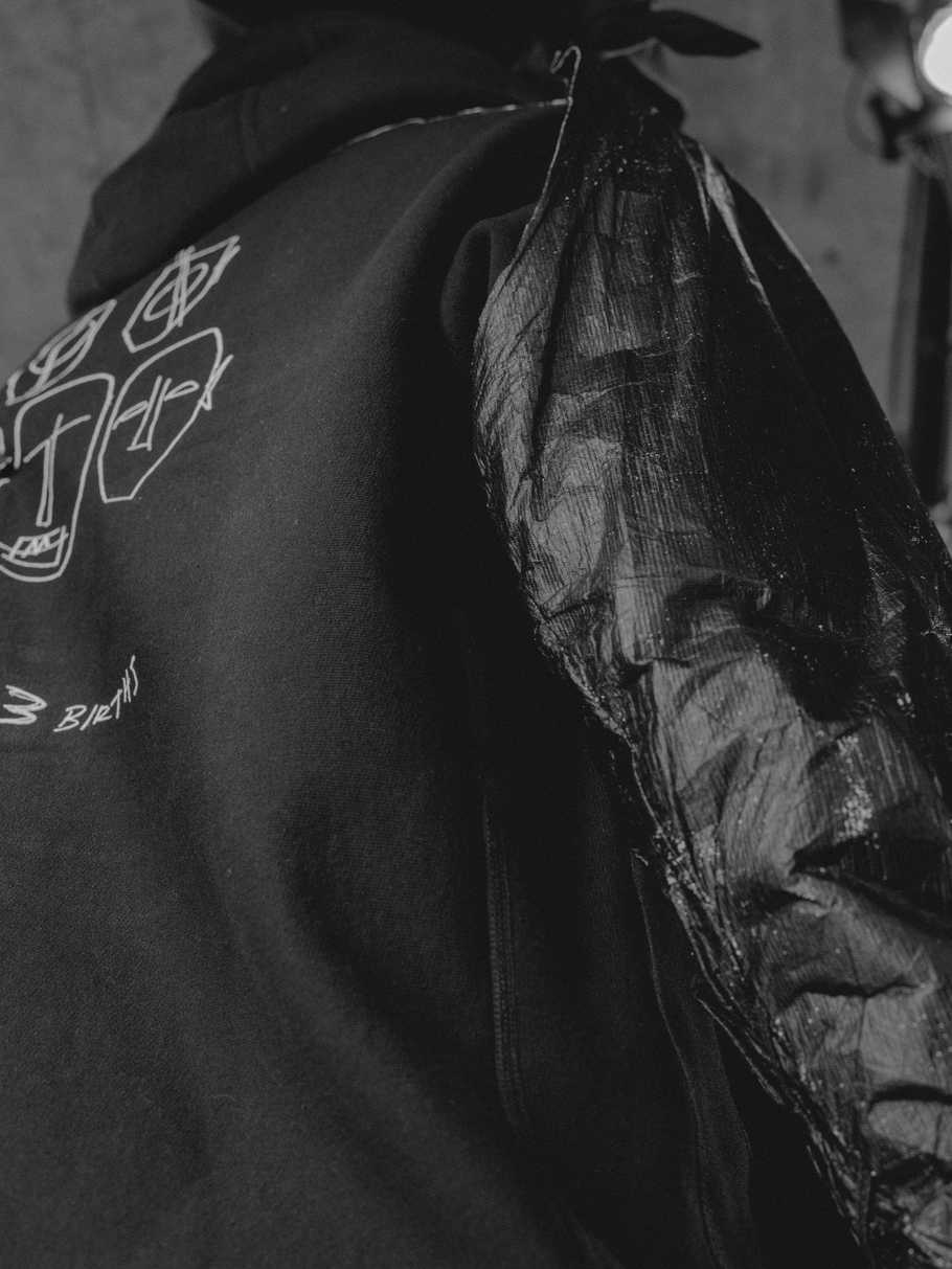 SS2017 0002 '2 Deaths 3 Births' Hoodie