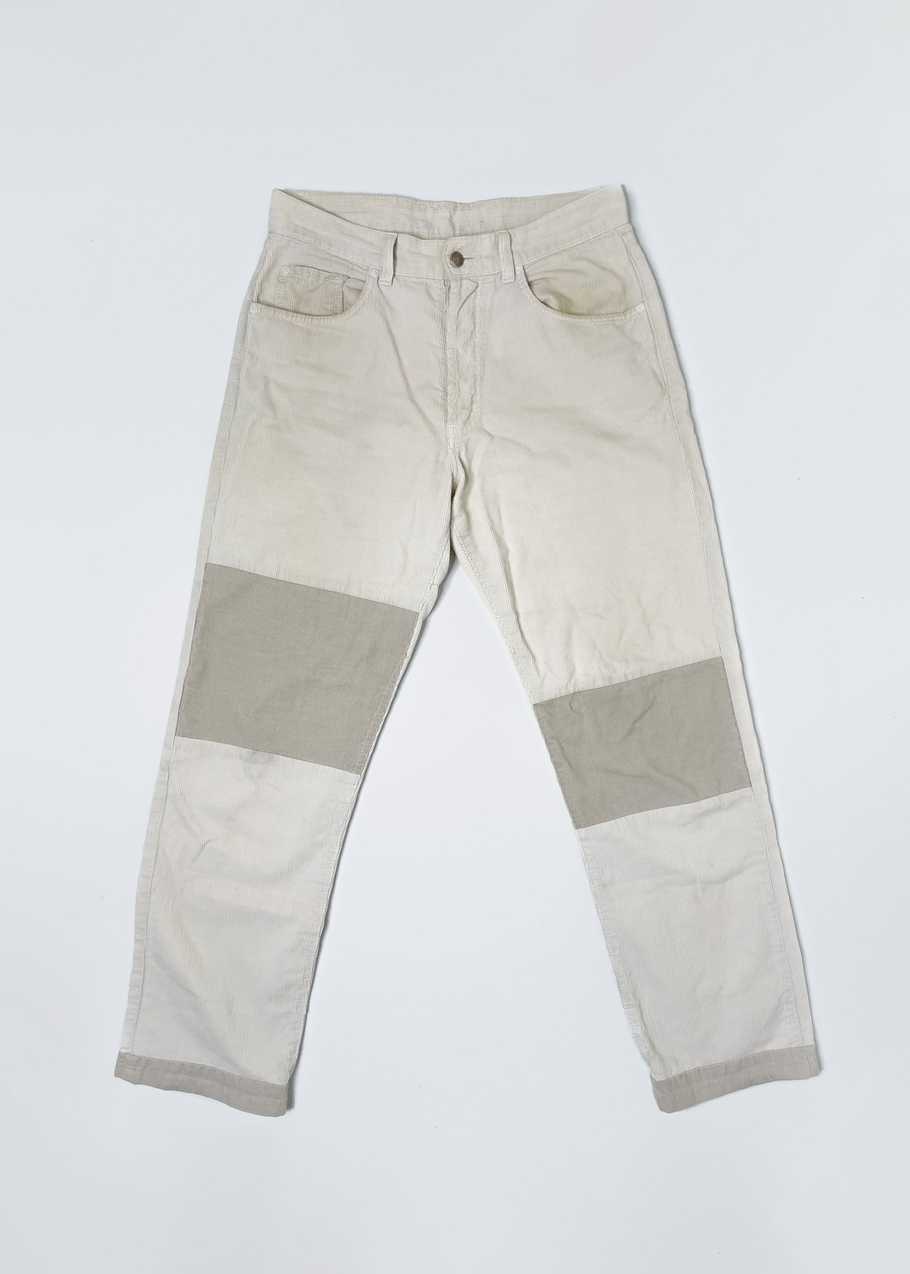 AW2003 Artisanal Line 0 10 Corduroy Patch Pants